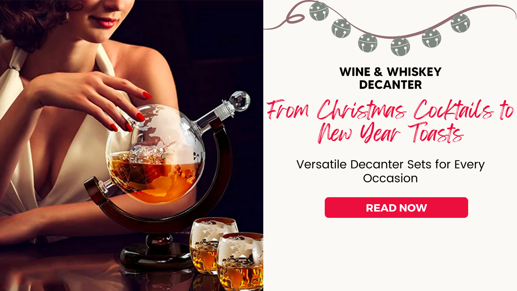 From Christmas Cocktails to New Year Toasts: Versatile Decanter Sets for Every Occasion