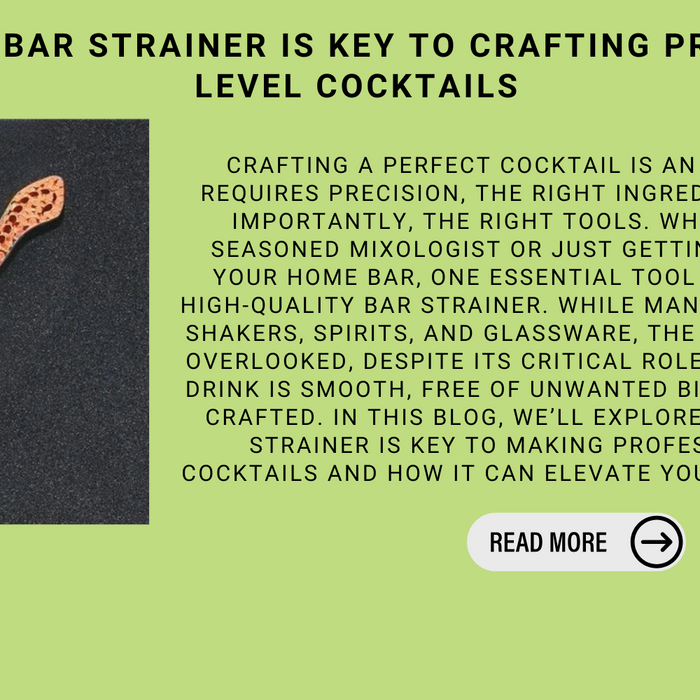 Why A Good Bar Strainer Is Key To Crafting Professional-Level Cocktails