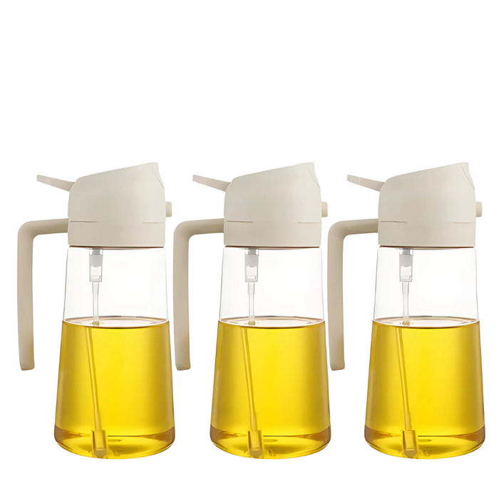 Durable 3 Piece Oil Dispenser Set