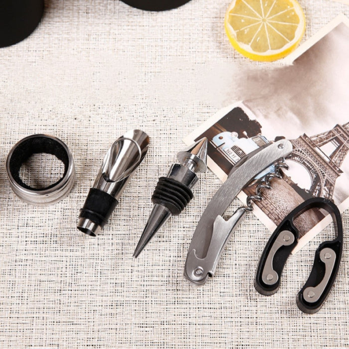 Multi Tool Wine Bottle Opener Set With Accessories