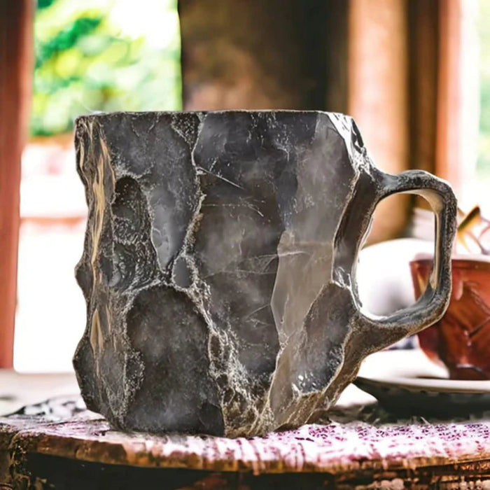 Artisan Stone Crystal Coffee Mugs