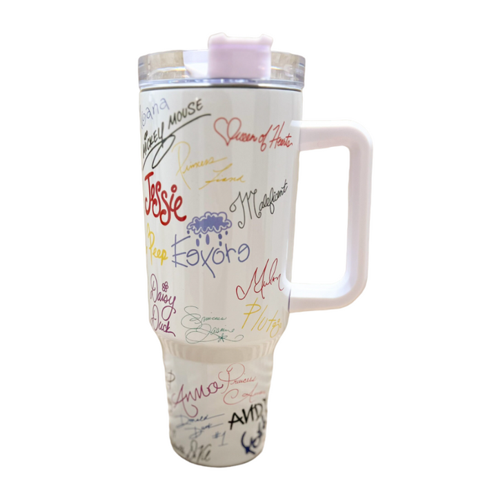 Signatures Character signatures Magic Park signatures Magic park 40 oz tumbler travel mug