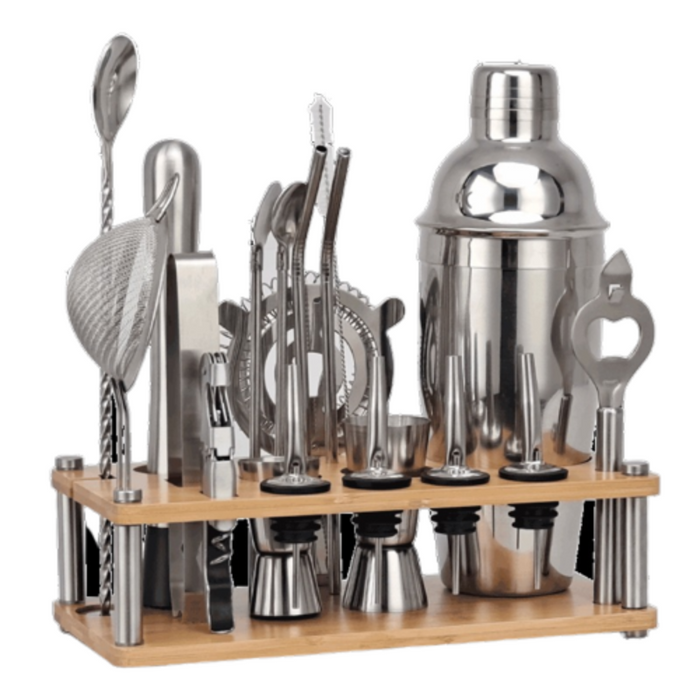 Stainless Steel Mixology And Craft Cocktail Set
