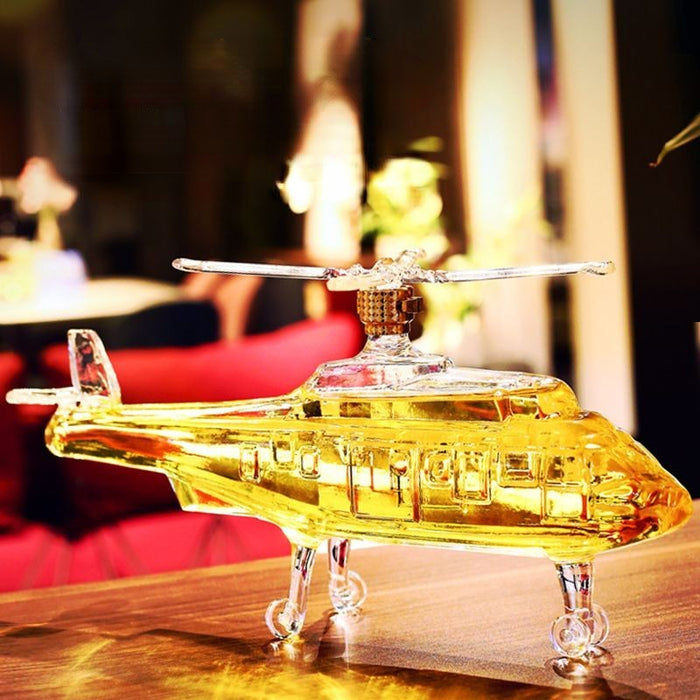 Helicopter Shaped Decanter