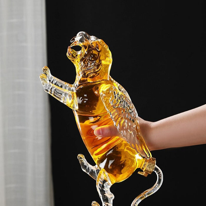 Tiger Shaped Decanter For Liquor