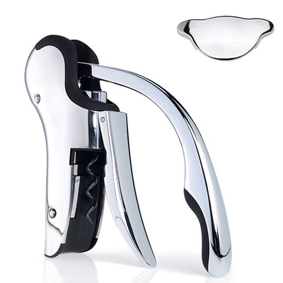 Compact Stainless Steel Wine Opener