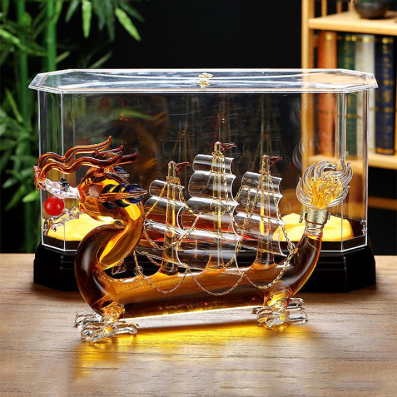 Boat Style Whiskey Decanter