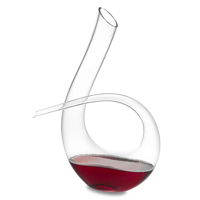 Hand Blown Wine Decanter Musical Note-6