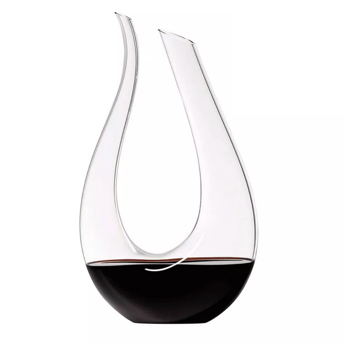 Crystal Clear U-Shaped Wine Decanter