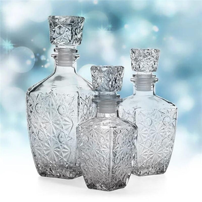 Crystal Glass Liquor Bottle