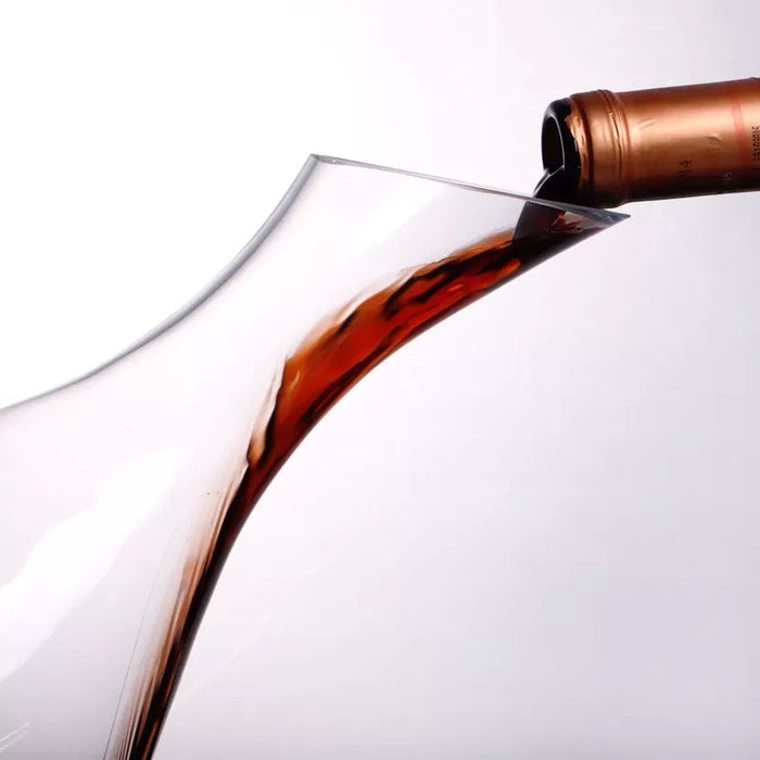 Handmade Crystal Red Wine Glasses Decanter Bottle