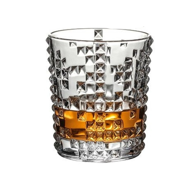 Premium Perfect Whiskey Glasses - Round Shape, Transparent Glass | Ideal for Enjoying the Finest Spirits