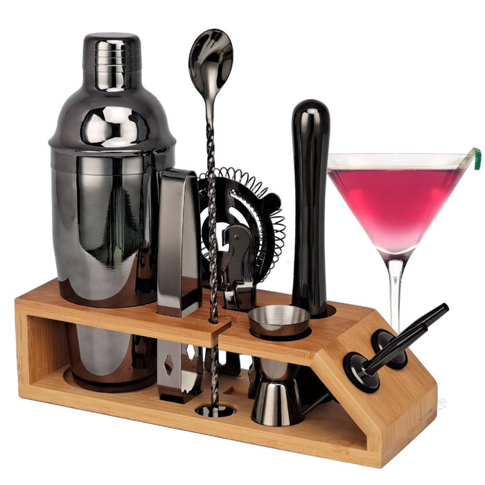 Mixology And Craft Cocktail Shaker Set
