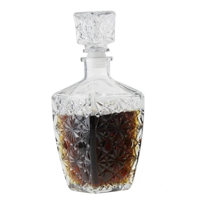 Crystal Glass Liquor Bottle