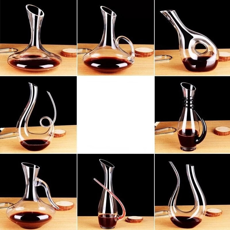 Crystal Glass Wine Bottle Decanter