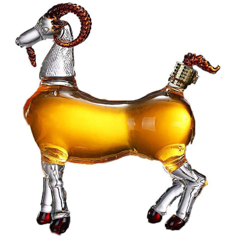 Sheep Shaped Decanter For Wine And Whiskey
