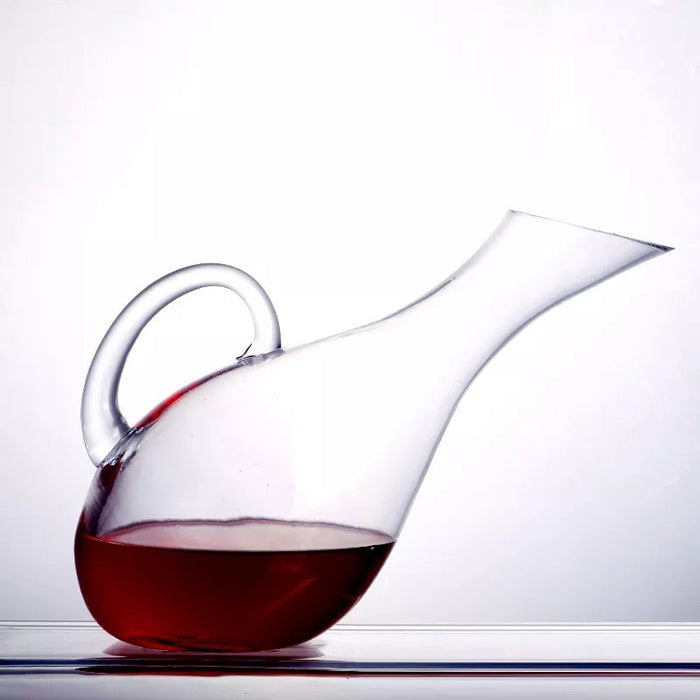 Handmade Crystal Red Wine Glasses Decanter Bottle