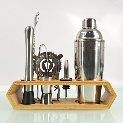 10-Piece Mixology And Craft Cocktail Shaker Set