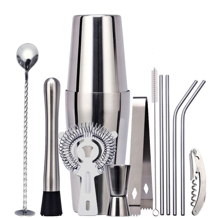 Stainless Steel Mixology Cocktail Set