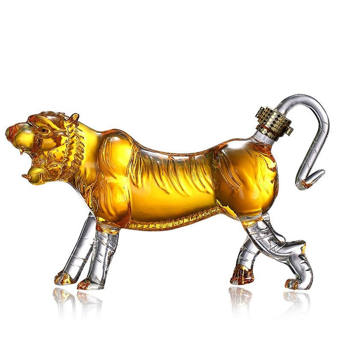 Tiger Shaped Decanter