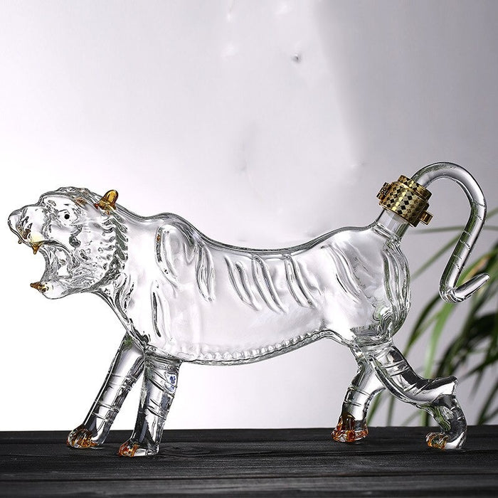 Tiger Shaped Decanter