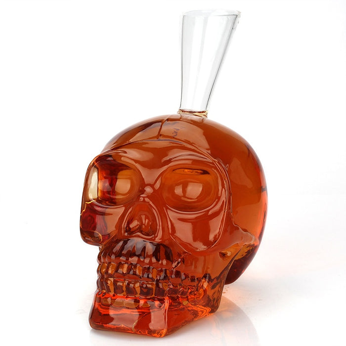 Punk Style Skull Designed Liquor Decanter