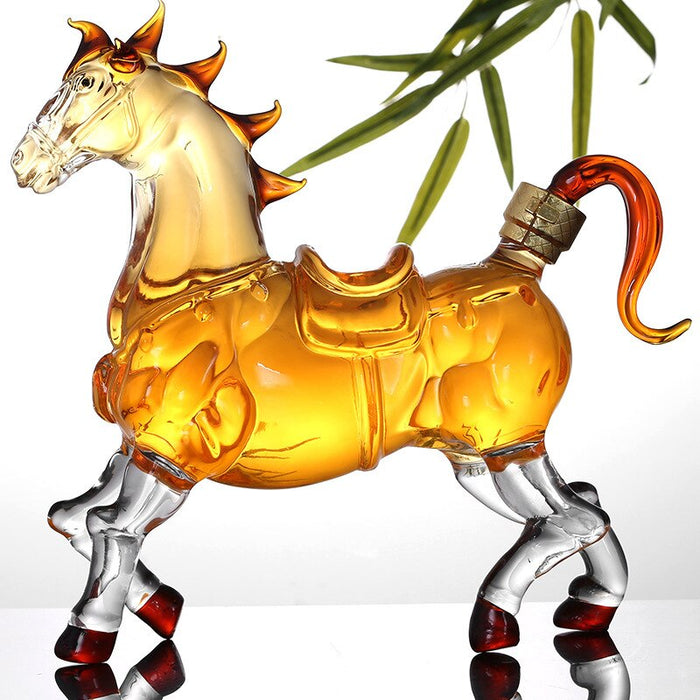 Horse Designed Wine Decanter