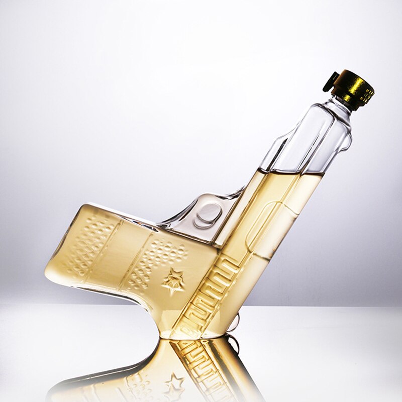 Gun Shaped Classic Whiskey Decanter