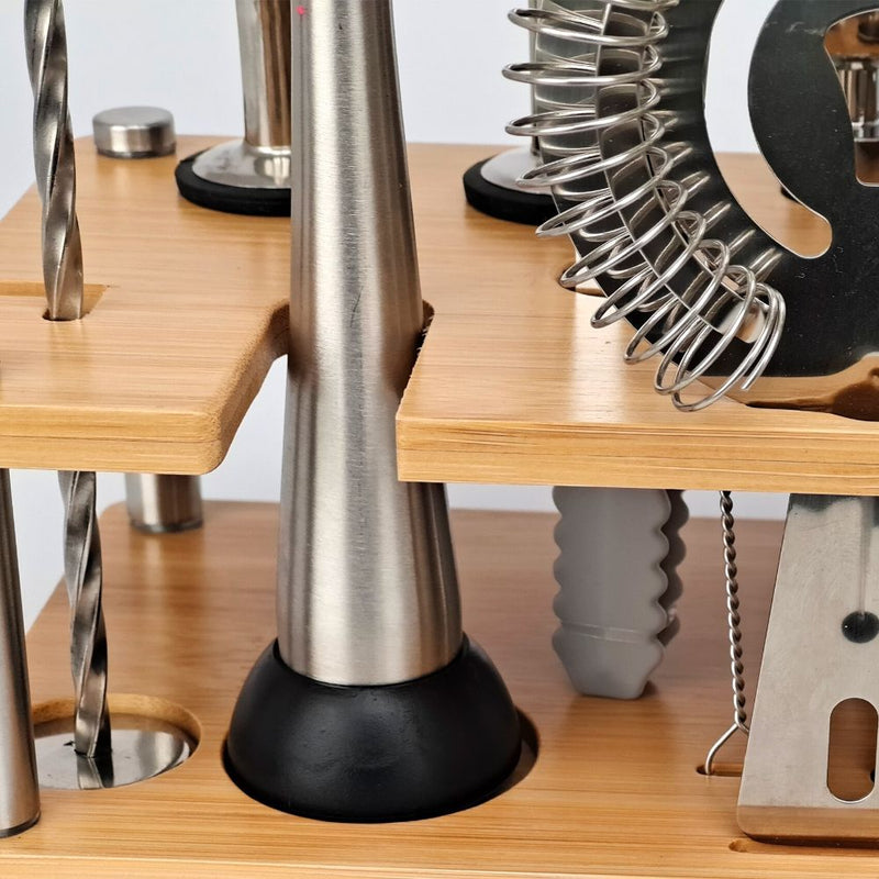 Stainless Steel Mixology And Craft Cocktail Shaker Set