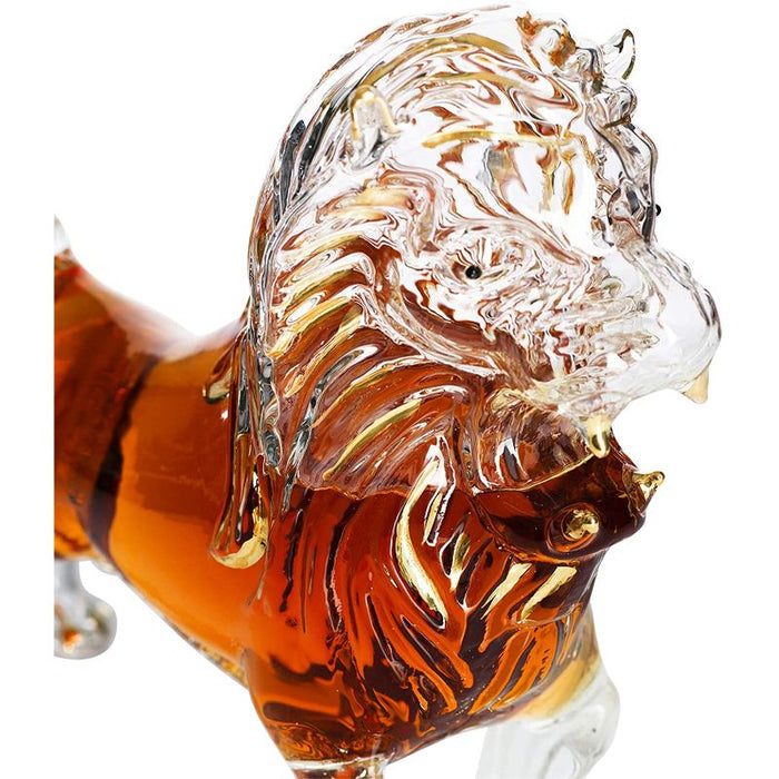 Lion Shaped Liquor Decanter